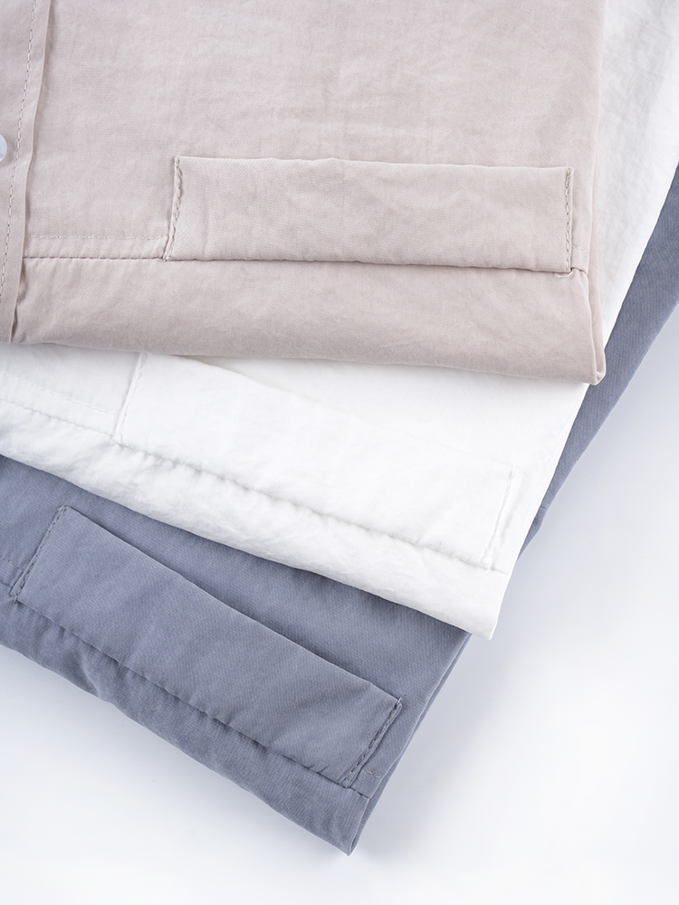 178206 廓形长袖洋气复古衬衫