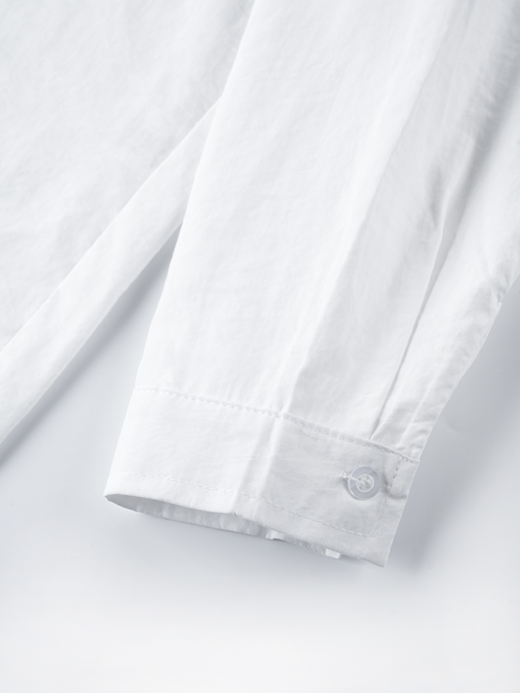 178206 廓形长袖洋气复古衬衫