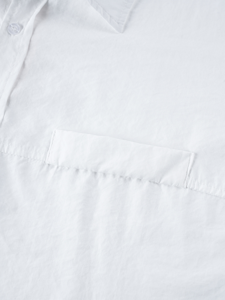 178206 廓形长袖洋气复古衬衫