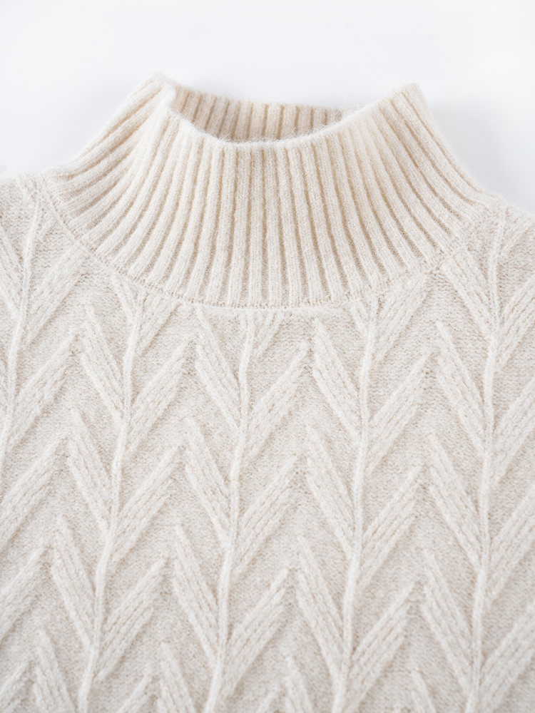 1326834 秋冬新款半高领毛衣