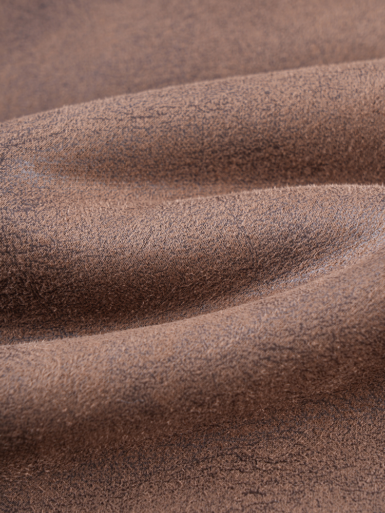 1326828 立领防水貂毛皮草