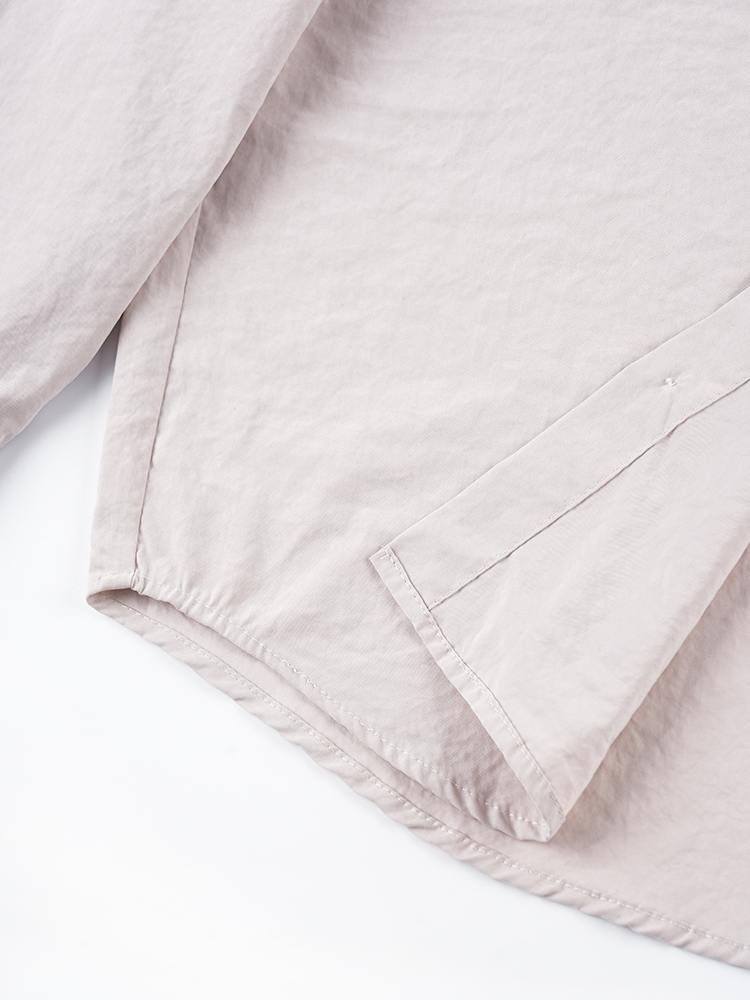 178206 廓形长袖洋气复古衬衫