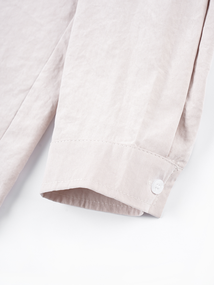 178206 廓形长袖洋气复古衬衫