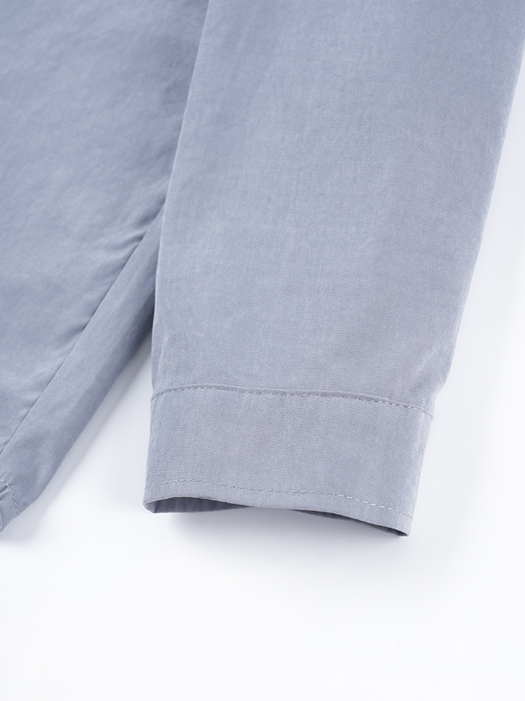 178206 廓形长袖洋气复古衬衫