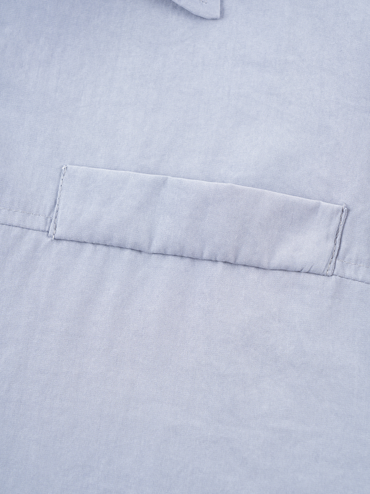 178206 廓形长袖洋气复古衬衫