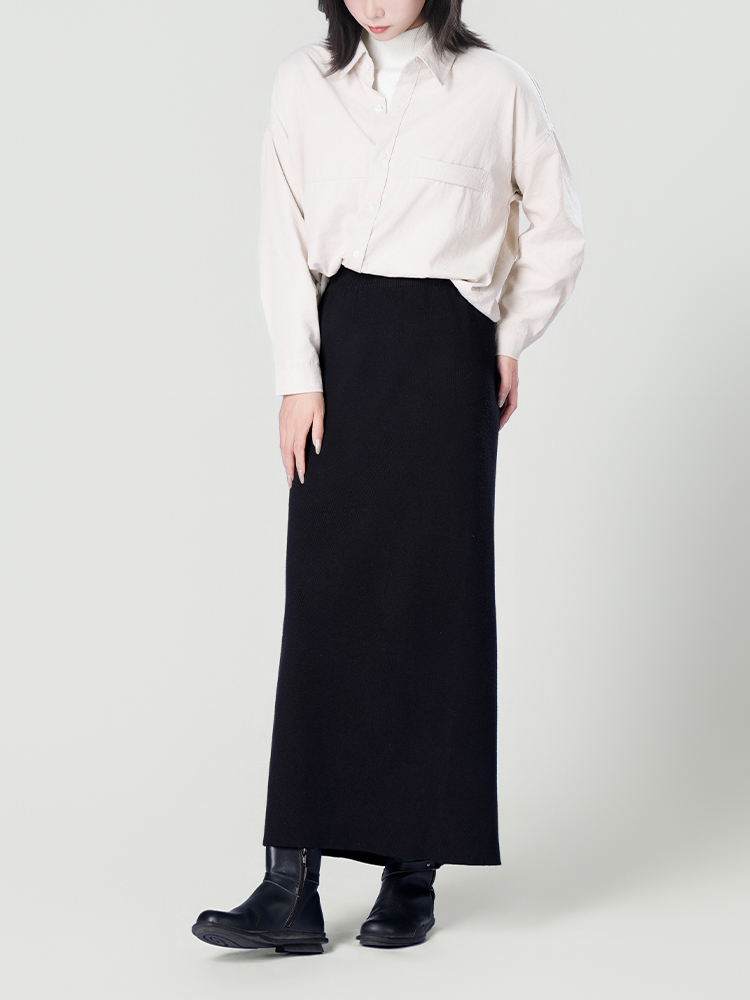 178206 廓形长袖洋气复古衬衫