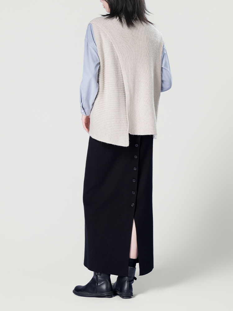 178206 廓形长袖洋气复古衬衫