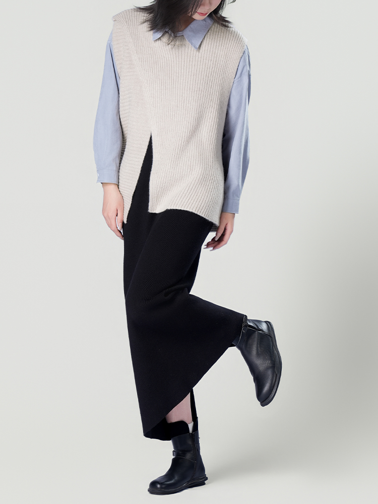 178206 廓形长袖洋气复古衬衫