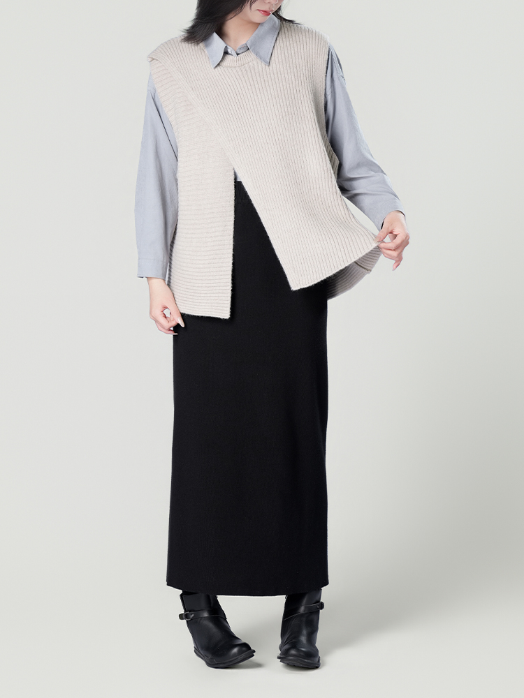 178206 廓形长袖洋气复古衬衫