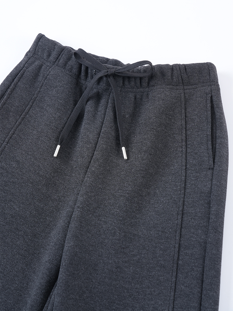 1325055 羊毛蚕丝加厚阔腿裤