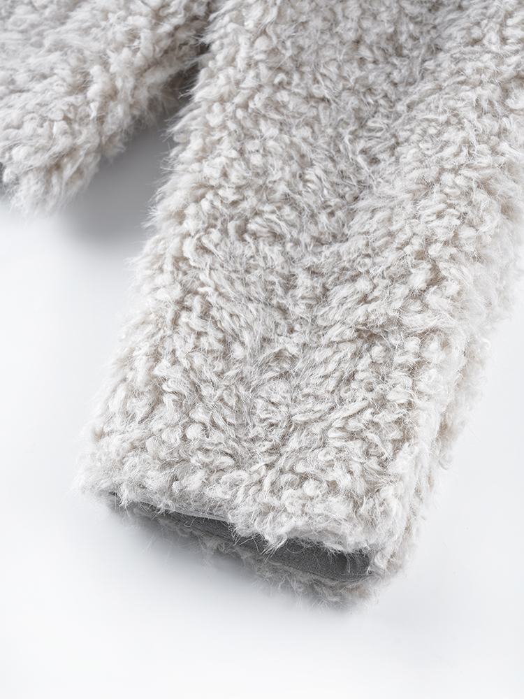 1326830  羊羔毛短款外套女