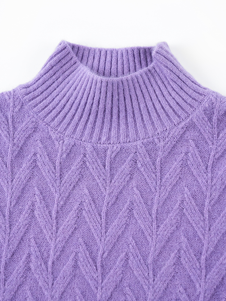 1326834 秋冬新款半高领毛衣