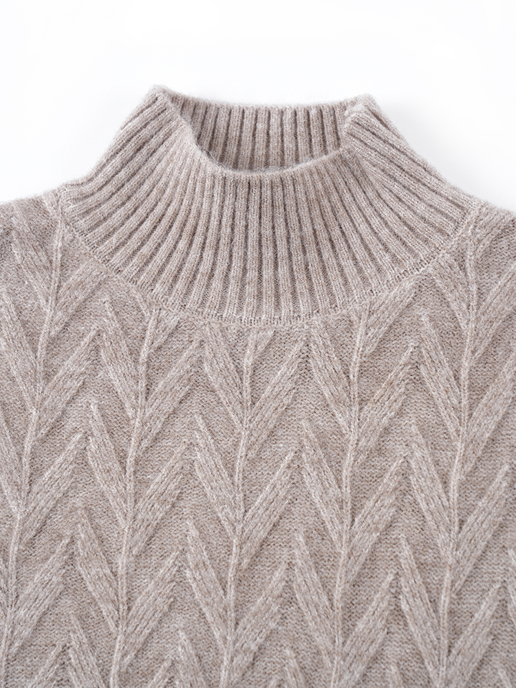 1326834 秋冬新款半高领毛衣