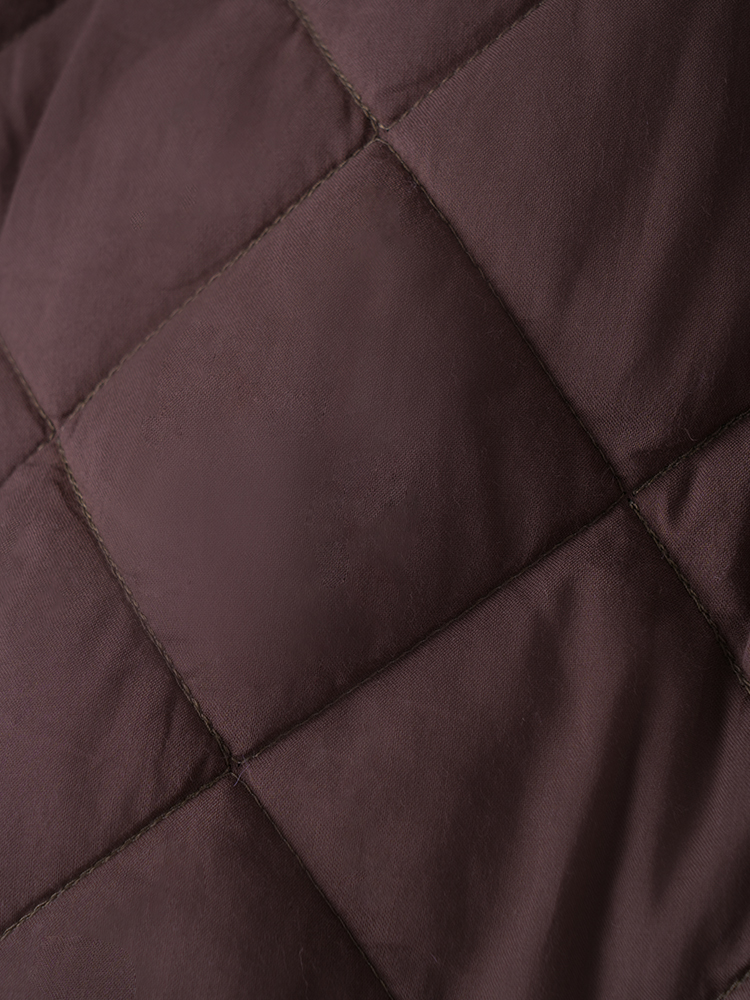 여성 롱 코튼 코트