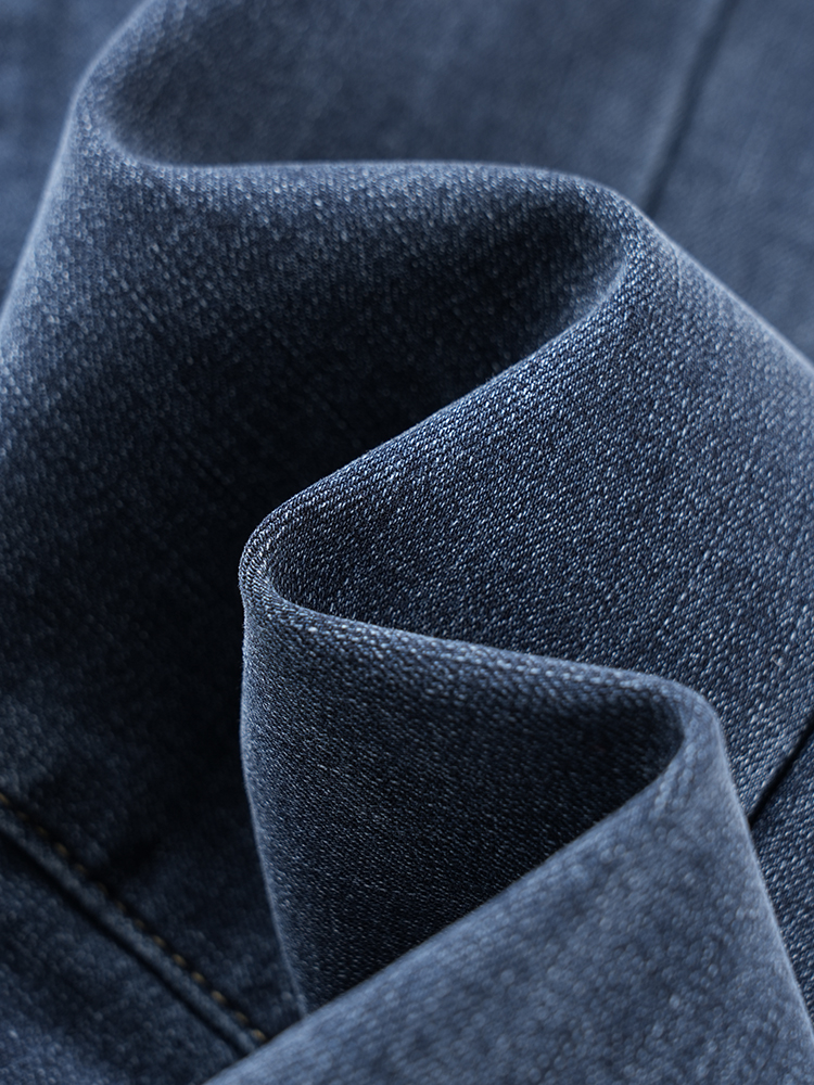 1323324 加绒高腰牛仔裤