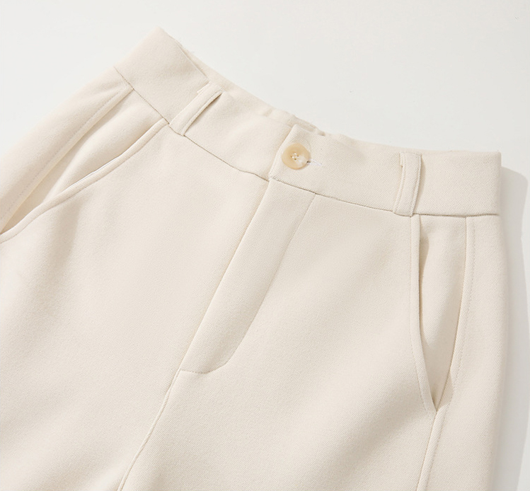 겨울 기모 아세테이트 하이웨스트 와이드 바지