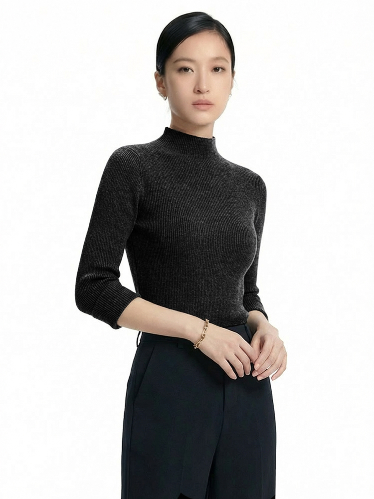 가을겨울 심리스 울 미시원 안감티