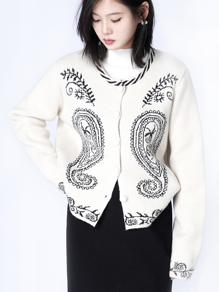 빈티지 스타일 조세트 니트