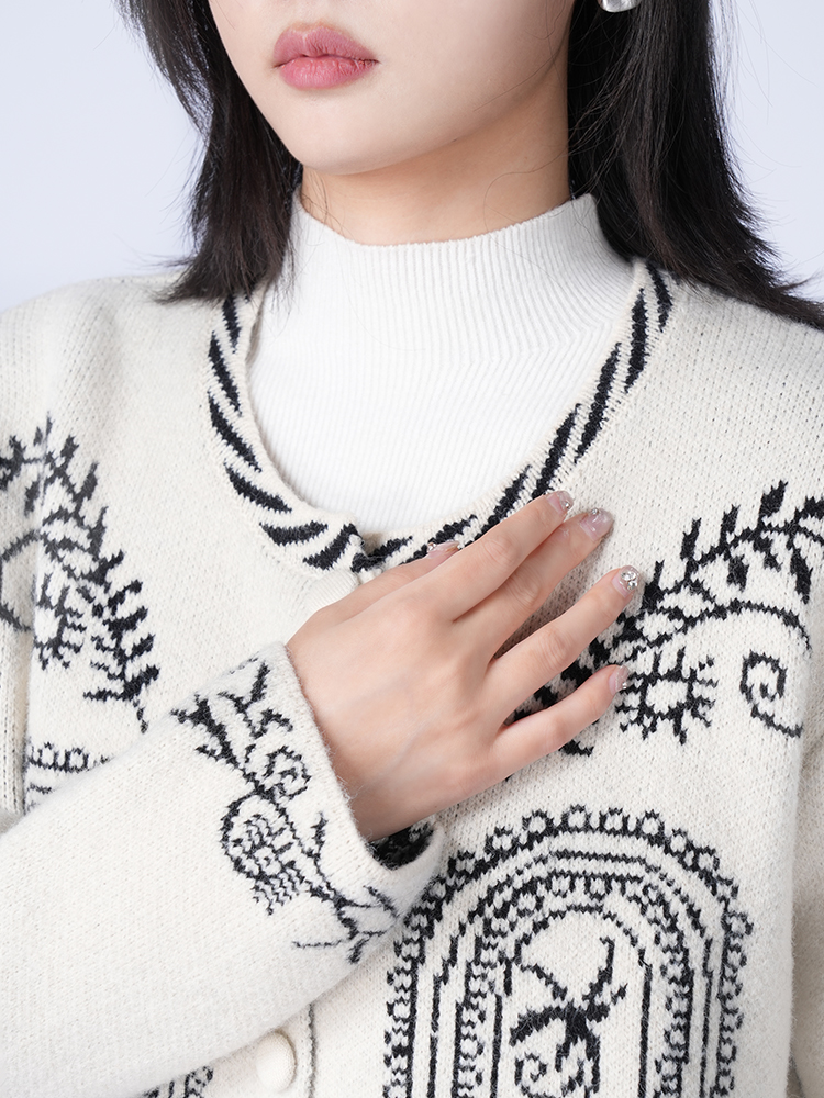 빈티지 스타일 조세트 니트