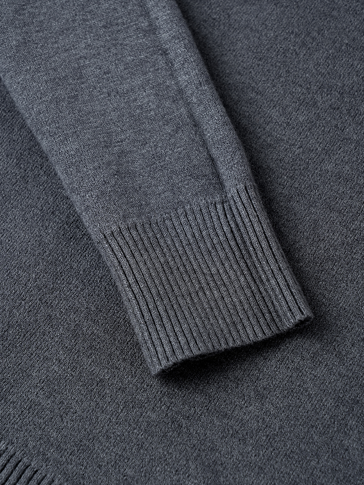 하이넥 극후 니트 스웨터
