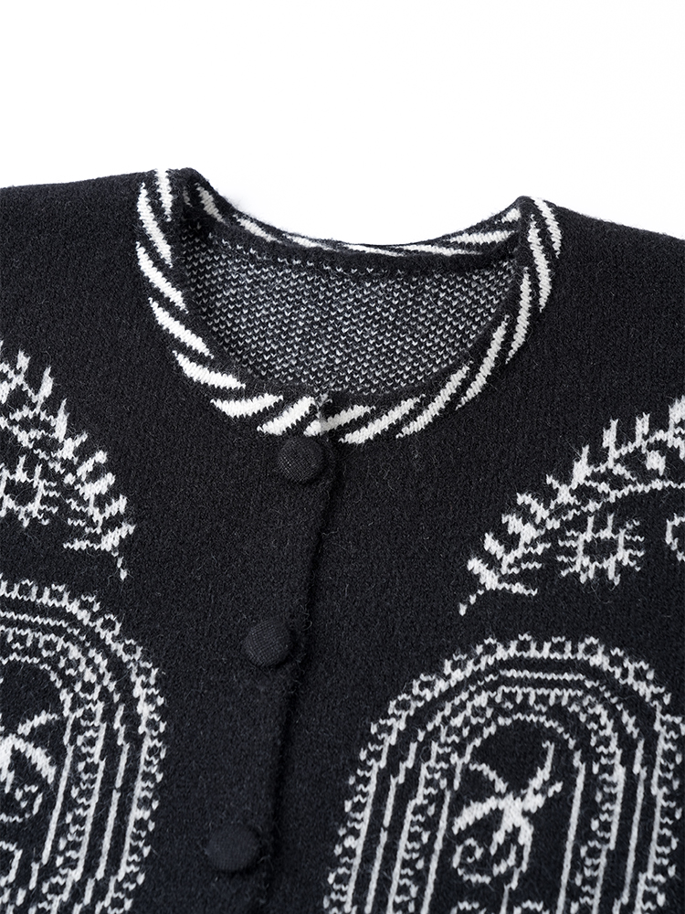 빈티지 스타일 조세트 니트