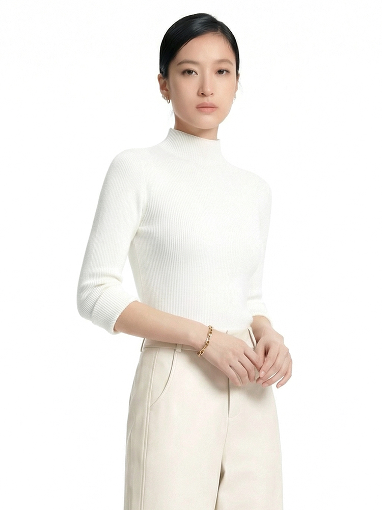 가을겨울 심리스 울 미시원 안감티