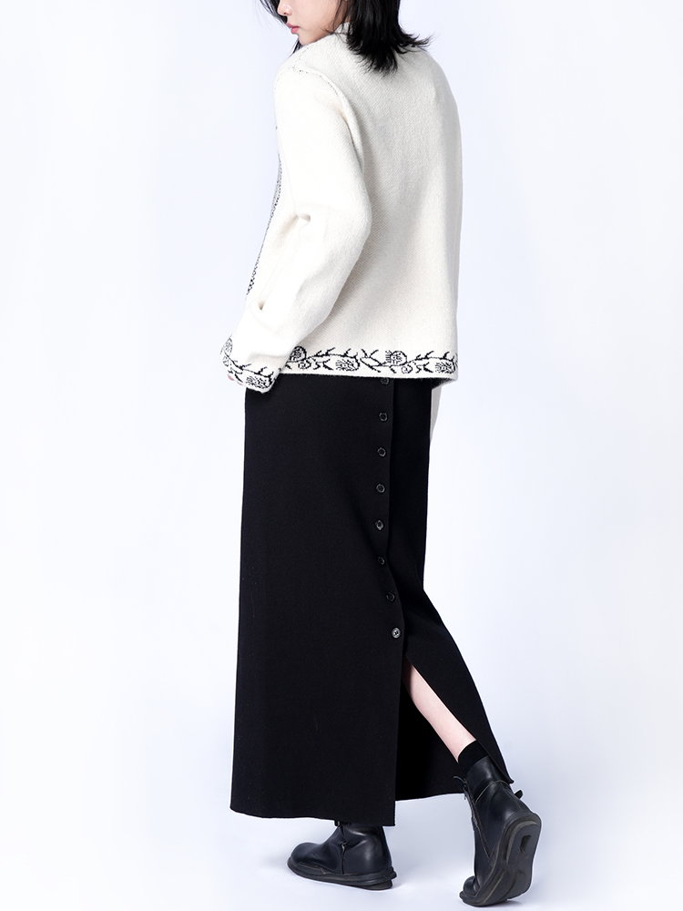 빈티지 스타일 조세트 니트