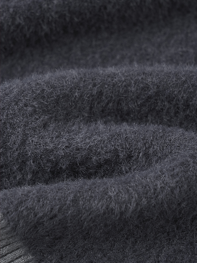 하이넥 극후 니트 스웨터