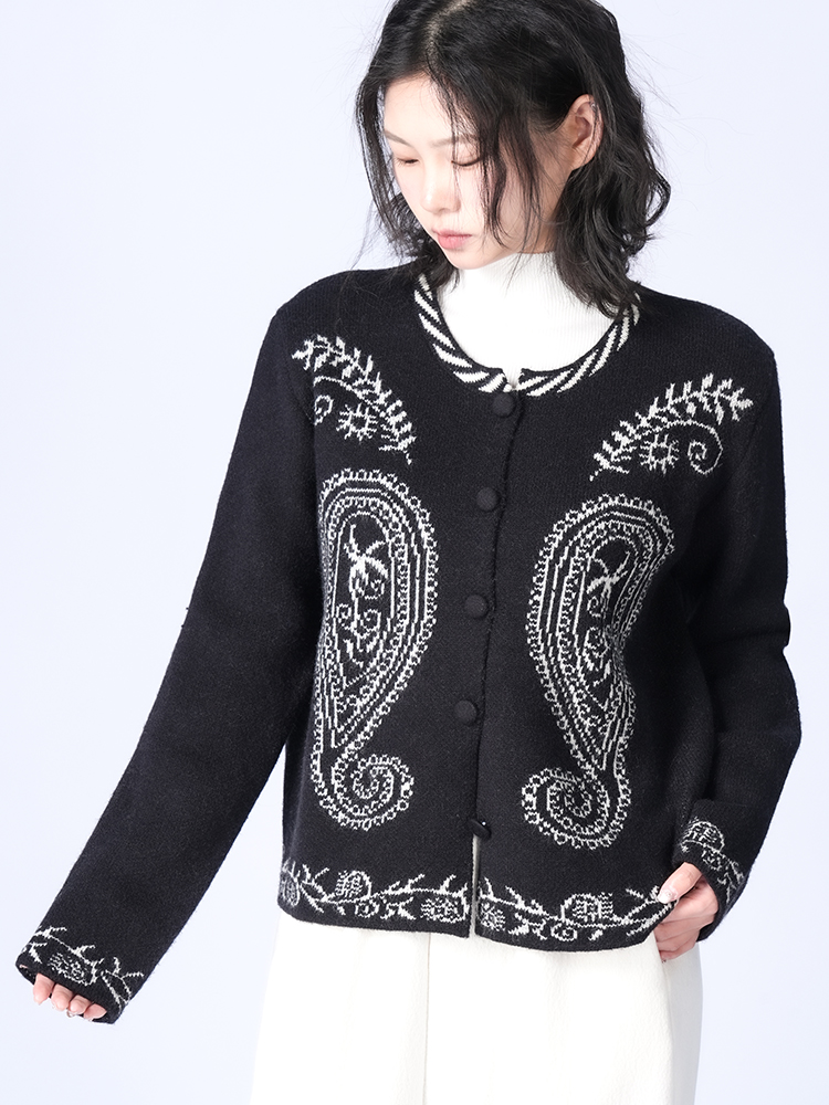 빈티지 스타일 조세트 니트