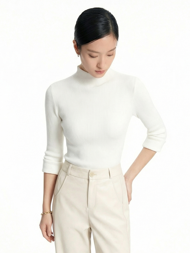 가을겨울 심리스 울 미시원 안감티