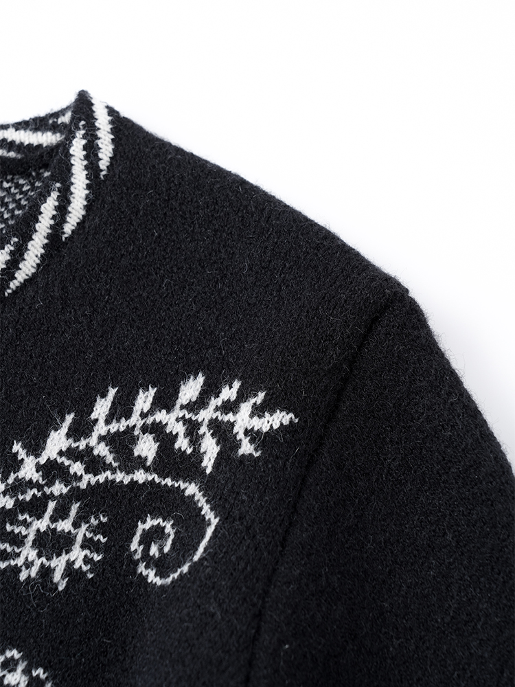 빈티지 스타일 조세트 니트