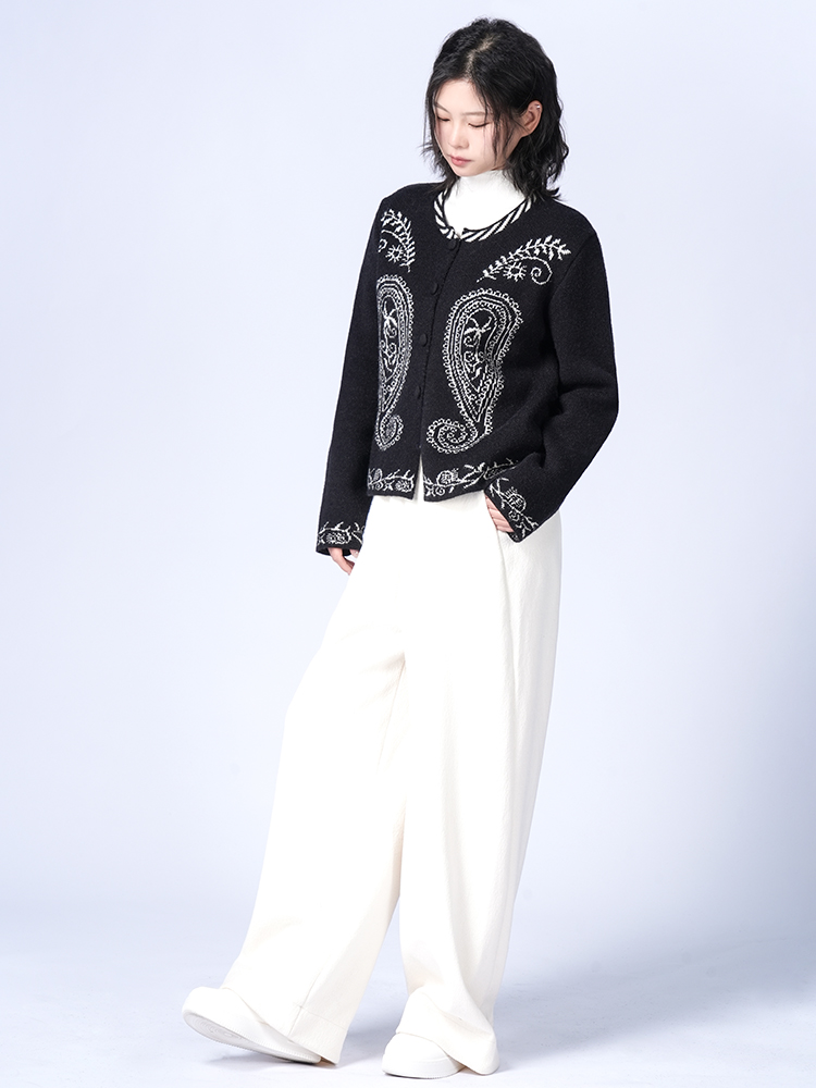 빈티지 스타일 조세트 니트