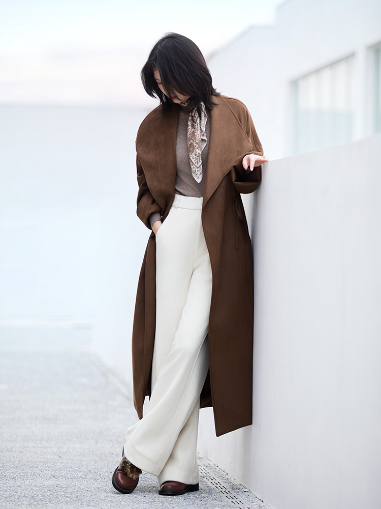 레이디 스트렌치 코트