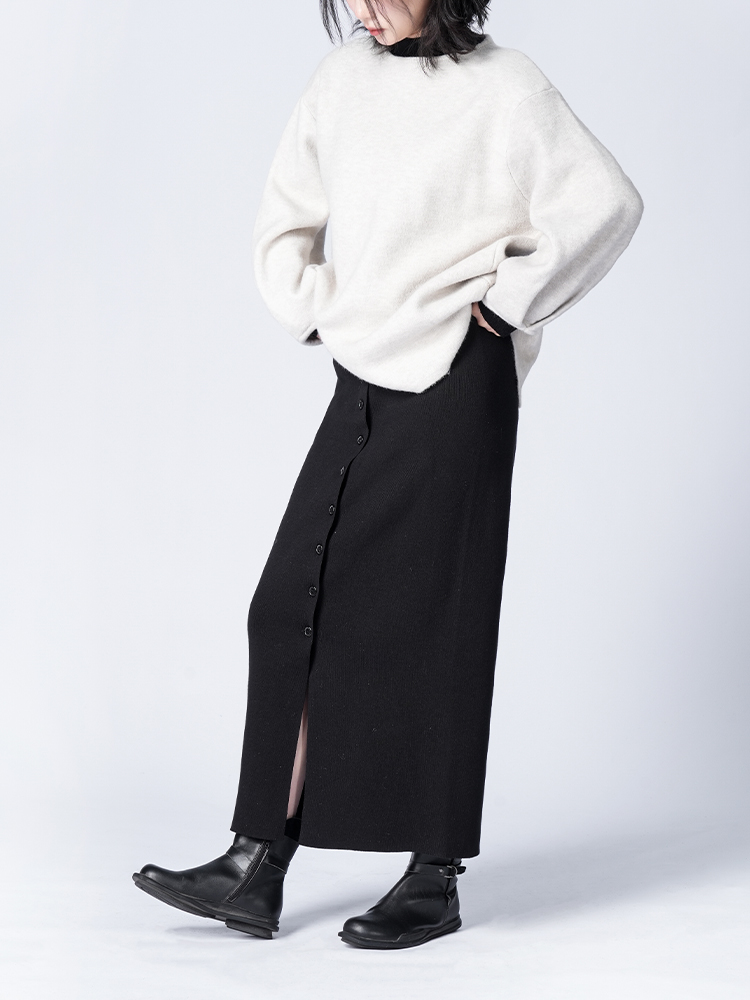 가을 겨울 스테디셀러 니트 스커트