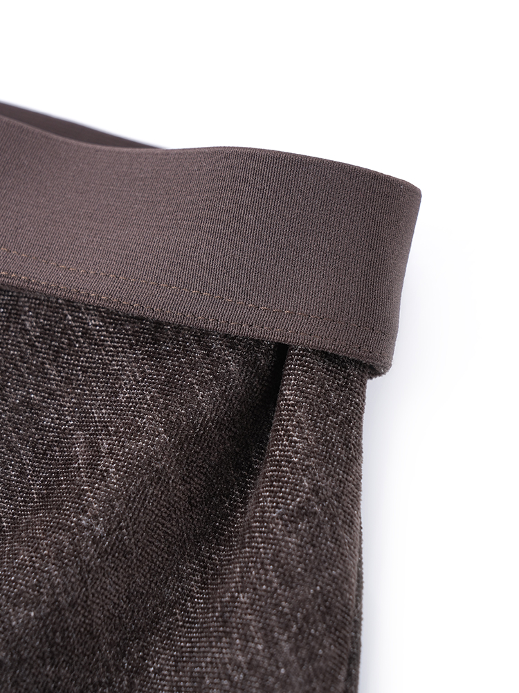 트윌 토이 니트 A 라인 인어 스커트