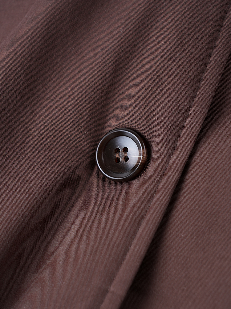 여성 롱 코튼 코트