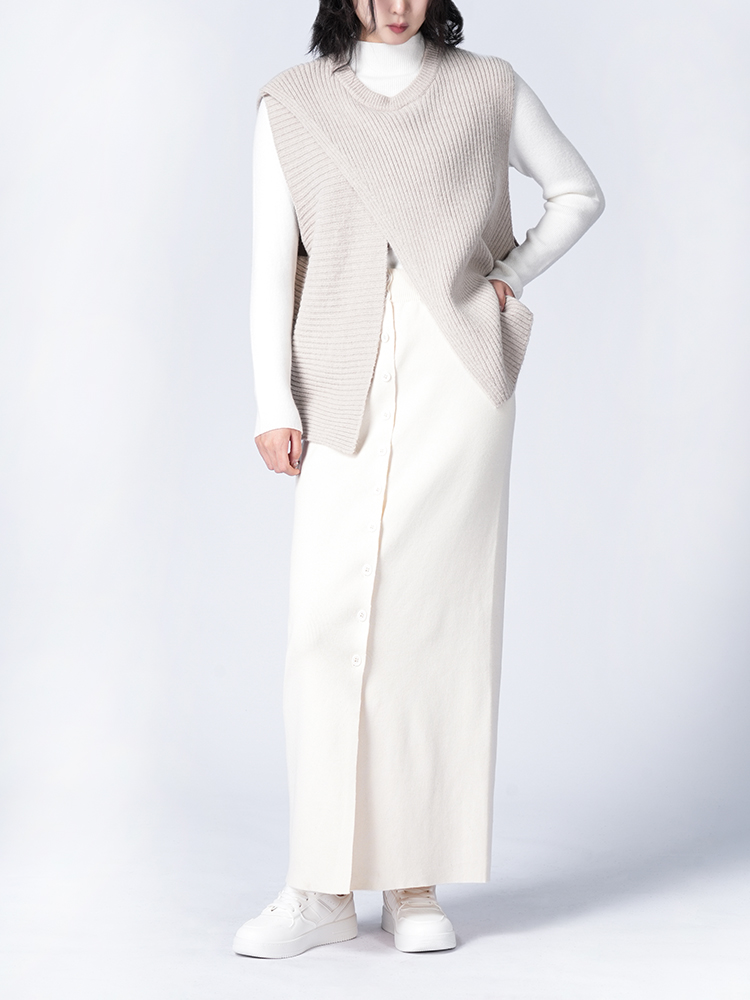 가을 겨울 스테디셀러 니트 스커트