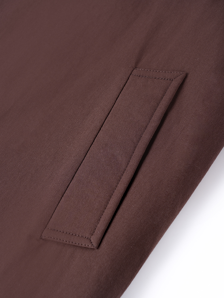 여성 롱 코튼 코트