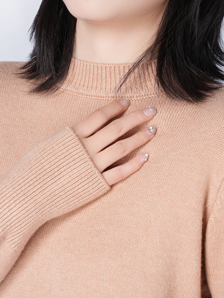 가을 겨울 클래식 루즈 실루엣 니트 원피스