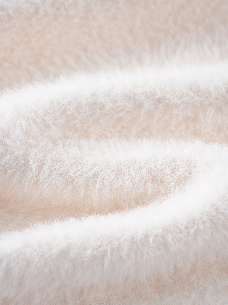 하이넥 극후 니트 스웨터