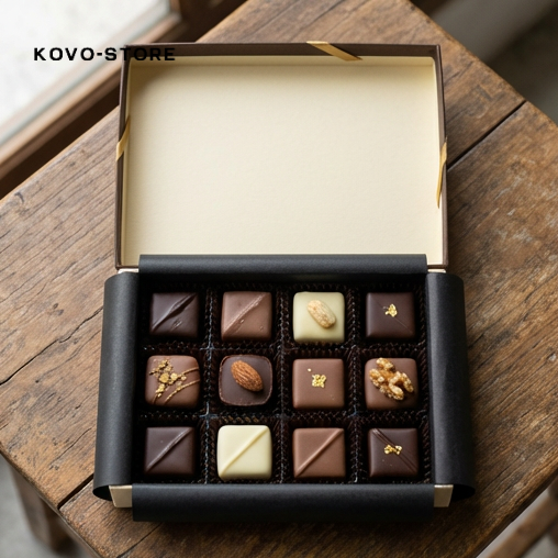 香濃黑巧克力產品包裝照