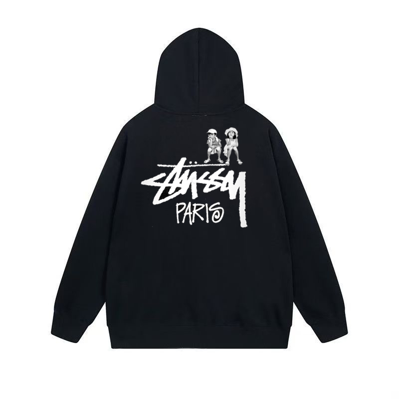 BASIC STUSSY ZIP HOODIE（ユニセックス）