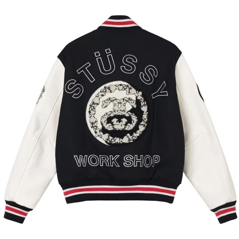 STUSSY American trendy street style jacket