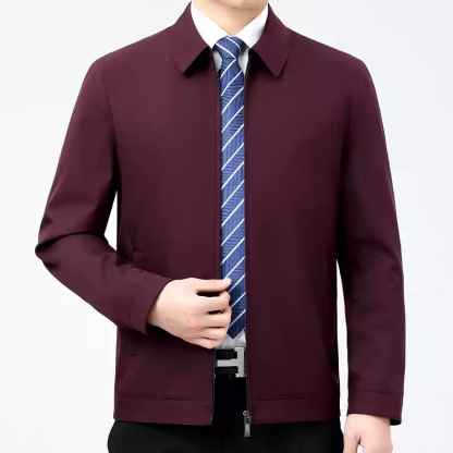 【ของจำเป็นสำหรับผู้ทำธุรกิจ】เสื้อแจ็คเก็ตสไตล์ธุรกิจ