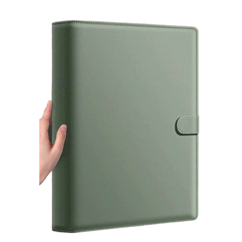 เอกสารทั้งครอบครัวเก็บได้ด้วย1เล่ม สมุดเก็บเอกสารมีกระดุมแม่เหล็ก