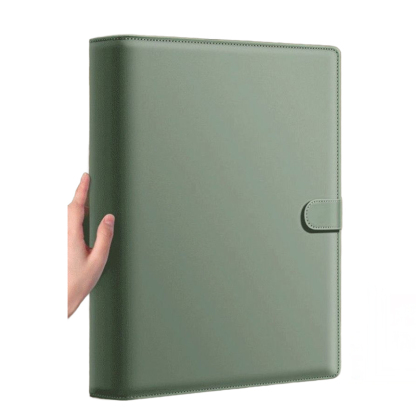 เอกสารทั้งครอบครัวเก็บได้ด้วย1เล่ม สมุดเก็บเอกสารมีกระดุมแม่เหล็ก