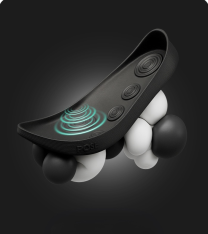 【แผ่นรองเท้าชั้นกลางแบบถอด】ได้ รองเท้าแตะสีตัดกันกันลื่นลดแรงกระแทก