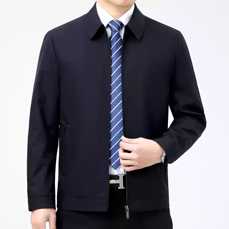 【ของจำเป็นสำหรับผู้ทำธุรกิจ】เสื้อแจ็คเก็ตสไตล์ธุรกิจ