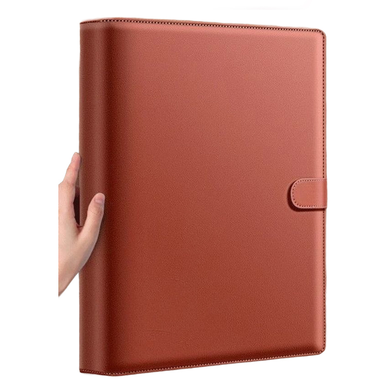 เอกสารทั้งครอบครัวเก็บได้ด้วย1เล่ม สมุดเก็บเอกสารมีกระดุมแม่เหล็ก