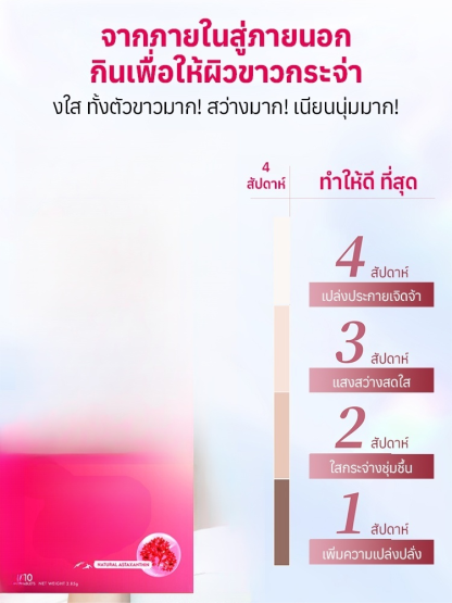 【บอกลาผิวคล้ำเสีย ลดจุดด่างดำอย่างมีประสิทธิภาพ】ประสิทธิภาพสูงในการทำให้ผิวขาวด้วยกลูตาไธโอนเสริม